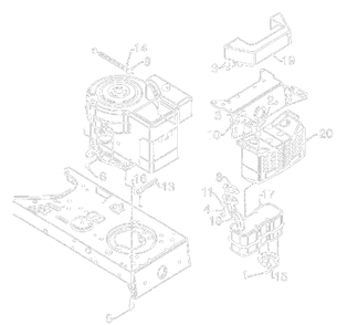 Engine Accessories (Tecumseh) Diagram and Parts List for 13AM675G062 2001 Yard Machines Lawn Tractor